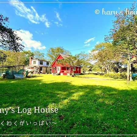 Tomy'S Log House - Need Car Villa Shiraoi Exteriör bild