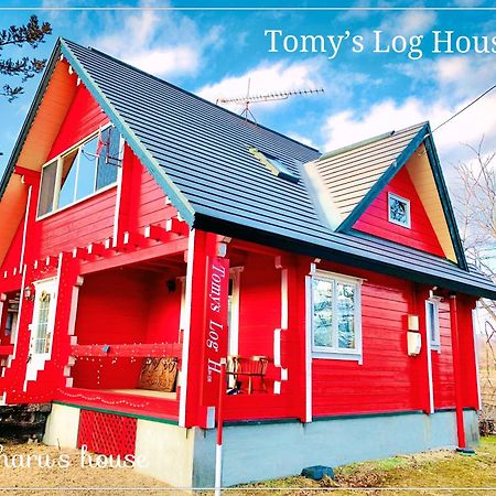 Tomy'S Log House - Need Car Villa Shiraoi Exteriör bild